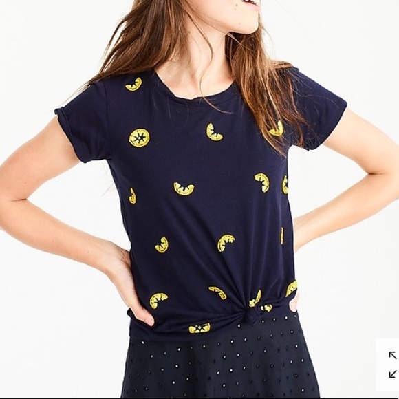 J crew lemon shirt Clearance